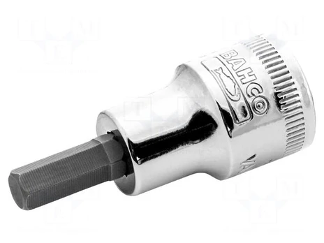 Socket | hex key,socket spanner | HEX 8mm | 3/8" | tool steel