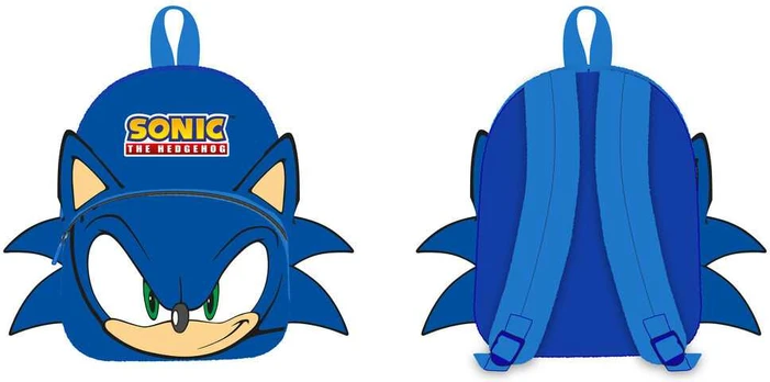 Manenti Sonic the Hedgehog plush backpack 30cm