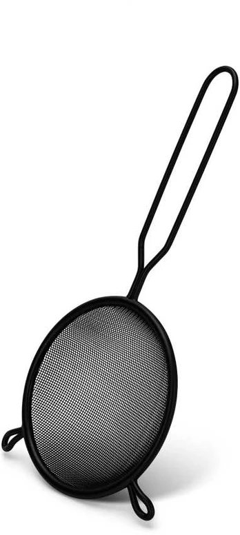 Fissman Strainer with handle 12 cm (juodas)