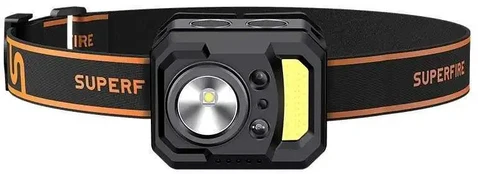Priekšējais lukturis Superfire HL19 | 250lm | USB-C