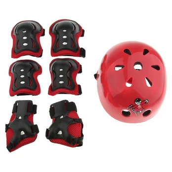 Roller skate riedlenčių paspirtuko kelio šalmas raudonas M