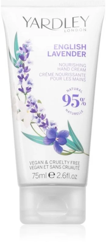 Yardley, English Lavender, Moisturizing, Hand Kreminis, Lavender, 75 ml