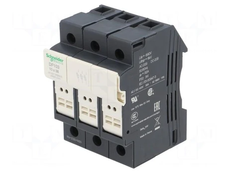 Switch-fuse | Poles: 3 | 32A | IP20