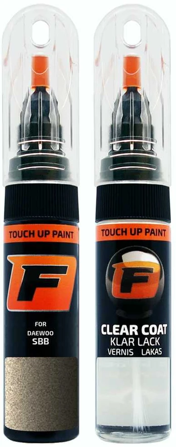 Firanto DAEWOO SBB - MOONSTONE BEIGE Dažų korektorius įbrėžimų taisymui + Lakas 15 ml