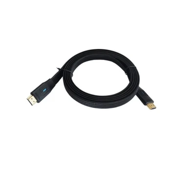 HDMI Cable v 2.1 flat black 3m