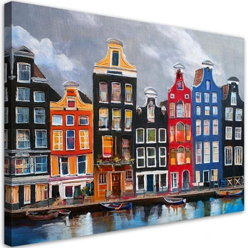 Paveikslas Ant Drobės, Nutapytas Amsterdamo miestas
