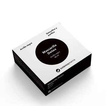 Botanicapharma Juodas Clay Detox Mask 80ml