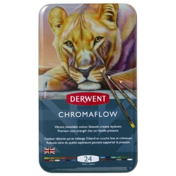 Pieštukai DERWENT Chromaflow (Naudoti C)