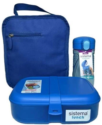 Sistema - LunchTime 3 Pack - Mėlyna