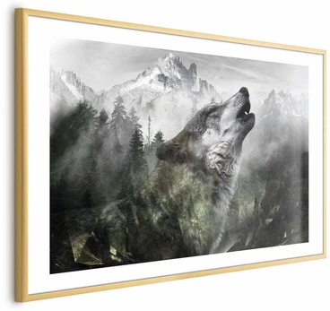 Artgeist Plakatas - Howling Wolf