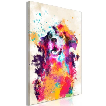 Artgeist Paveikslas - Watercolor Dog (1 Part) Vertical