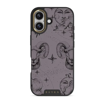 Aries - iPhone 17 Case, Elite Dark (MagSafe) / Gold / Purple