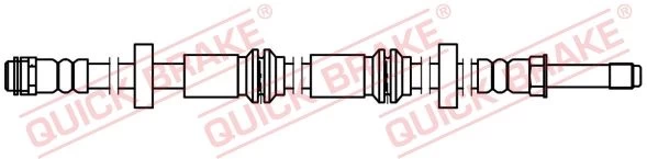Stabdžių žarnelė QUICK BRAKE 32.706