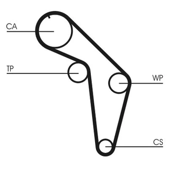 CONTI CT 926 Timing belt