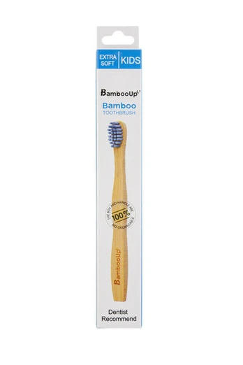 Vaikiškas dantų šepetėlis Bamboo-Up (itin minkštas)