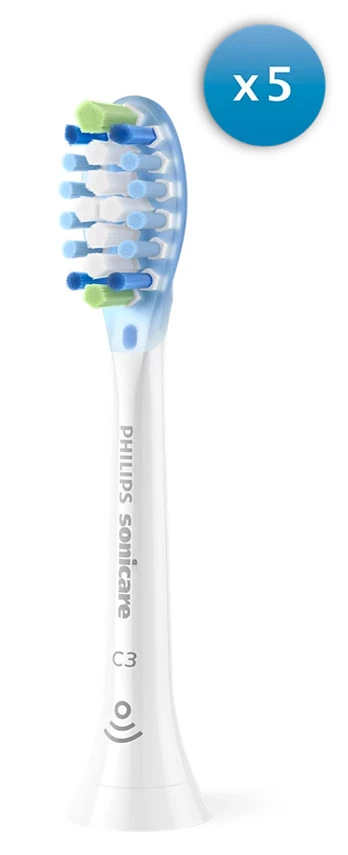 Dantų šepetėlio galvutė Philips HX9045/87, mėlyna/balta, 5 vnt.