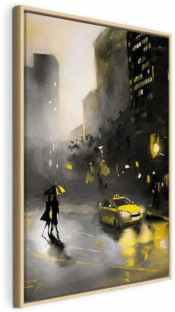 Artgeist Paveikslas - City Glow (1 Part) Vertical