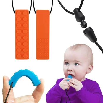 Sensorinis dantų kramtukas Livoyn, oranžinis