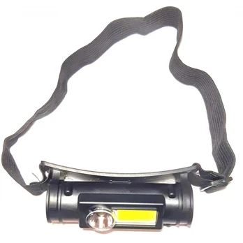 Mažas prožektorius ant galvos, 2W COB LED, 180Lm, pakraunamas, magnetas