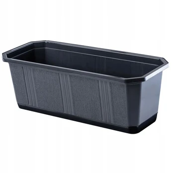 Balkono dėžutė 40 cm gėlių vazonas