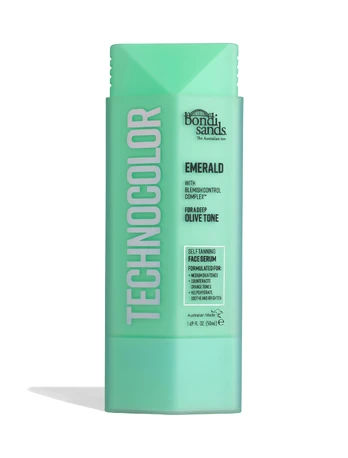 Bondi Sands - Technocolor Emerald Face Self Tan Serum - Emerald 30 ml