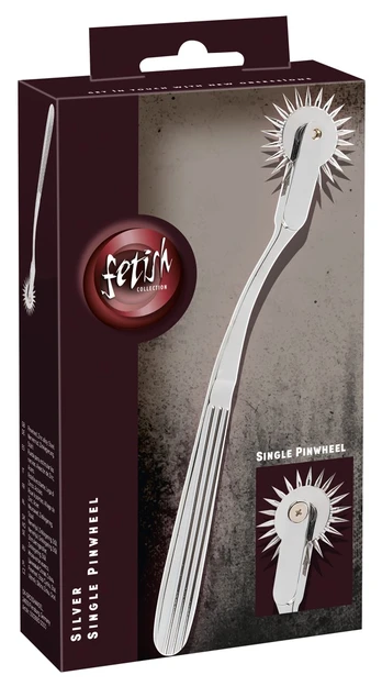 Fetish Collection Single Pinwheel Silver bdsm ir fetišas