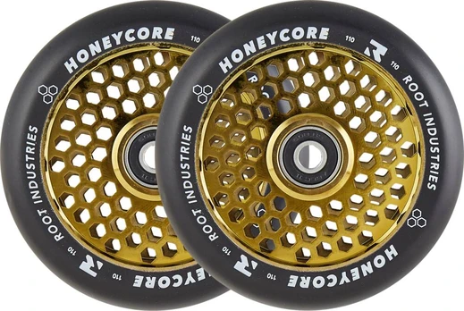 Root Honeycore juodi 110 mm 2 vnt Pro paspirtuko ratai