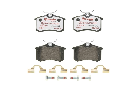 Brake pads - tuning Xtra P 85 020X rear