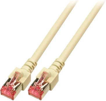 EFB RJ45 Patchkabel S/FTP, Cat.6, LSZH, 0,5m, grau