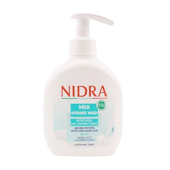 NIDRA MILK intymios higienos prausiklis, 300 ml