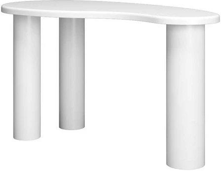 NOVANOOK Rašomasis stalas, MOLYA, 75x140x70 cm, Baltas