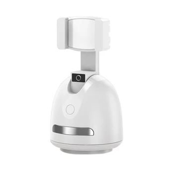 Oem Phone holder with 360° face tracking P2S baltas