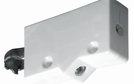 Spintelių pakabinimo elementas HETTICH, 35kg, baltos sp., 89099