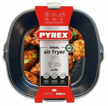 Pyrex Metal baking dish for deep fryer 22x21xh7.5cm