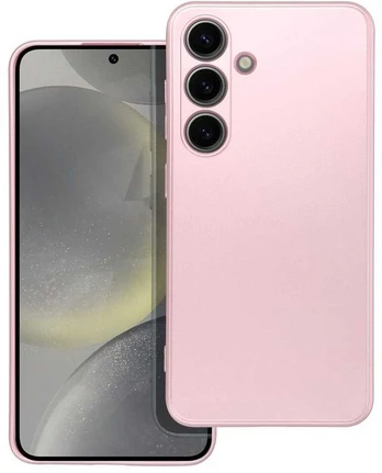 Oem METALLIC Case for SAMSUNG S24 pink