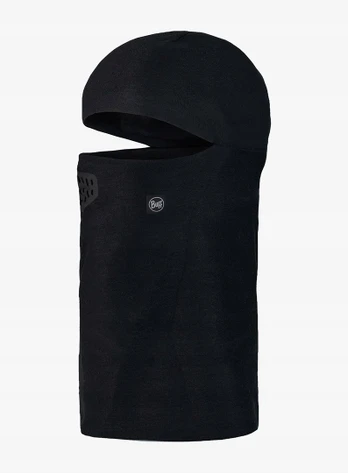 Kominiarka dziecięca Buff Thermonet Hinged Balaclava - solid black