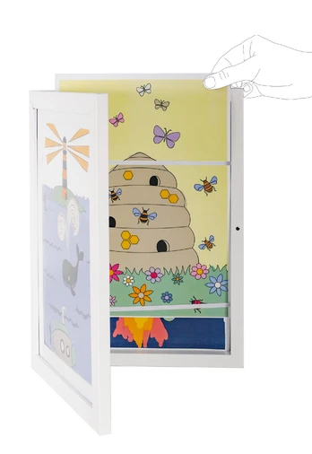 Vanilla Copenhagen - Gallery Frame - White - 25,3 x 34 x 4 cm