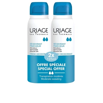 Uriage FRESH deodorant spray pack 2 x 125 ml