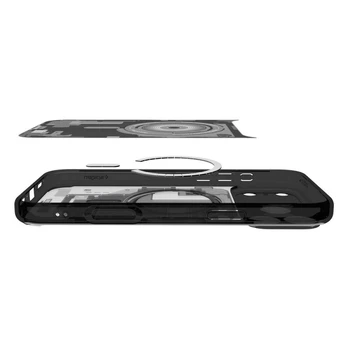 Dėklas Spigen Ultra Hybrid MagSafe Case for iPhone 17 Pro Zero One - Juodas