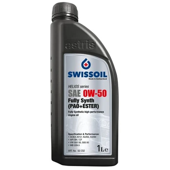 Variklių alyva Swissoil Helios Sae 0W-50, 1 L