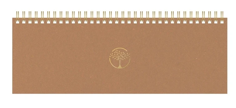 Kalendorius stalinis MEMO ECO šv.rudas