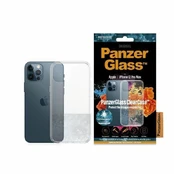 PANZERGLASS CLEAR CASE IPHONE 12 PRO MAX ANTIBAKTERINIS SKAIDRIMAS kaina