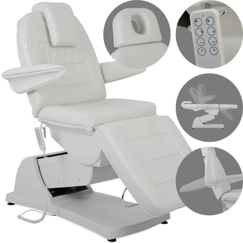 Elektrinis kosmetologinis krėslas Velora PRO 4 Touch Core, pilkas