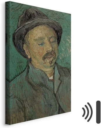 Paveikslas Vincent van Gogh - Vienaakio vyro portretas