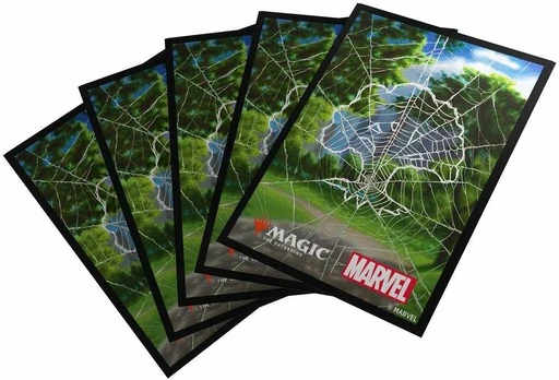 Gamegenic Gamegenic: Magic the Gathering - Marvel's Spider-Man - Premium Art Sleeves - Plains