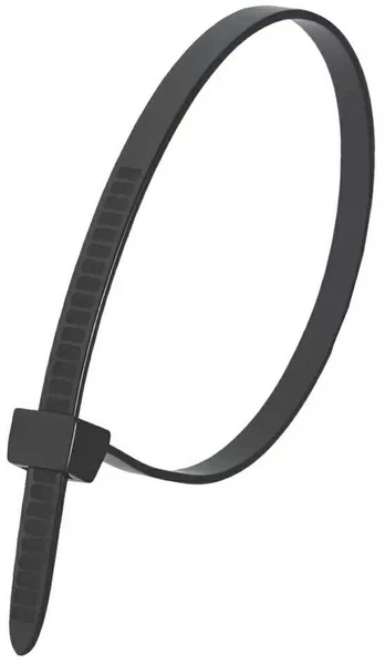 Direlis nailoninis 76x370 mm juoda 100 vnt