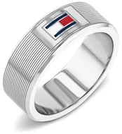 Tommy Hilfiger Stylish steel ring H-Link 2790685