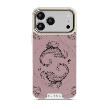 Scorpio - iPhone 17 Pro Max Case, Elite Light (MagSafe) / Gold / Pink