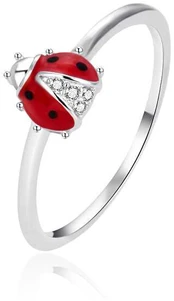 Agato Sidabrinis children´s ring Ladybug AGT-RD03