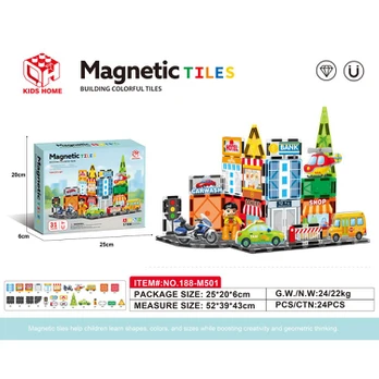 Magnetinis konstruktorius Miestas, 31 el.